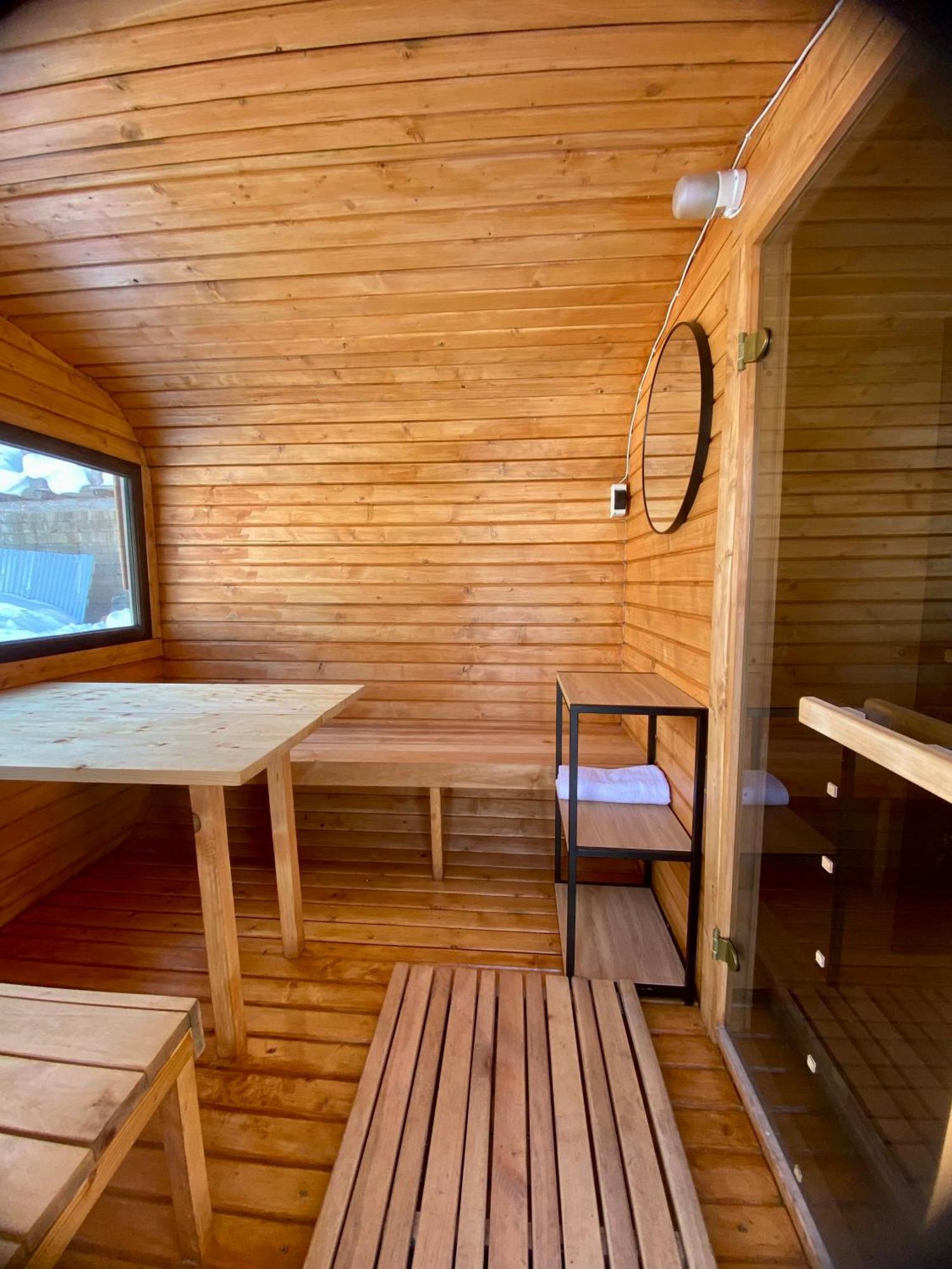 Sauna Tetnuldi 梅斯蒂亚 外观 照片