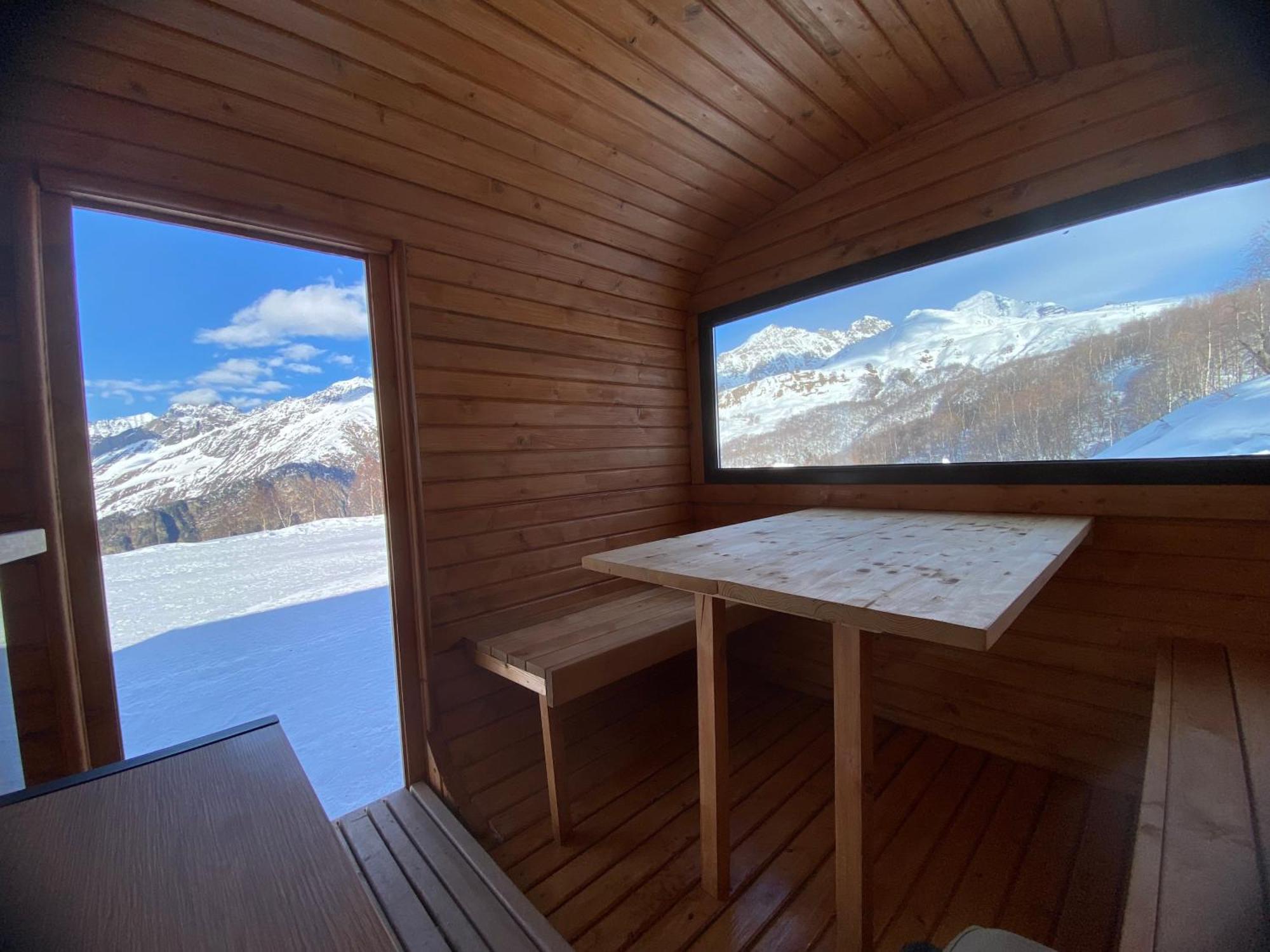 Sauna Tetnuldi 梅斯蒂亚 外观 照片